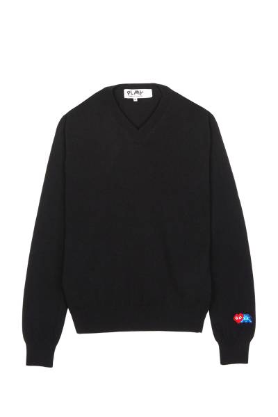 꼼데가르송(COMME DES GARCONS) X 인베이더 더블와펜 니트 (남여공용) AZ N086 051 1