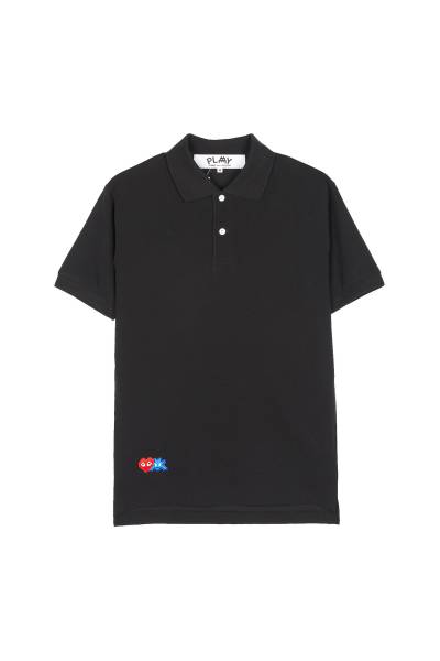 꼼데가르송(COMME DES GARCONS) X 인베이더 더블와펜 남성 카라 반팔티셔츠 AZ T336 051 1