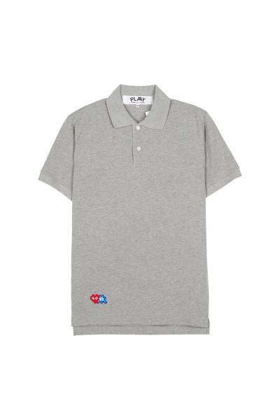 꼼데가르송(COMME DES GARCONS) X 인베이더 더블와펜 남성 카라 반팔티셔츠 AZ T336 051 2