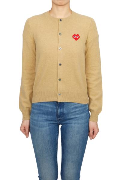 꼼데가르송(COMME DES GARCONS) X 인베이더 픽셀와펜 여성 가디건 AZ N083 051 3