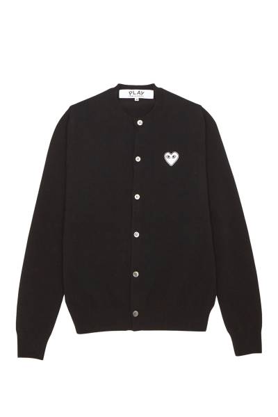 꼼데가르송(COMME DES GARCONS) 화이트와펜 가디건 (남여공용) AX N061 051 1