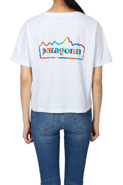 파타고니아(PATAGONIA) 유니티 피츠 여성 반팔티셔츠 37769 WHI