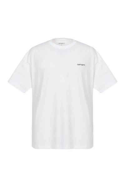 칼하트윕(CARHARTT WIP) 스크립트 엠브로이더리 남성 반팔티셔츠 I030435 00AXX