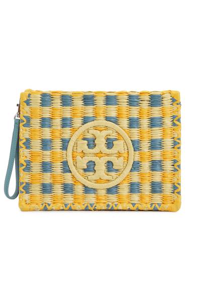 토리버치(TORYBURCH) 엘라 라피아 클러치 165581 400