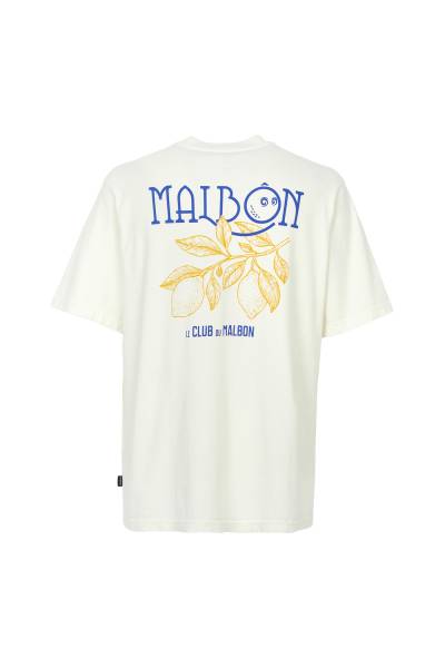 말본골프(MALBON GOLF) 골프웨어 남성 반팔티셔츠 M9137 IVR