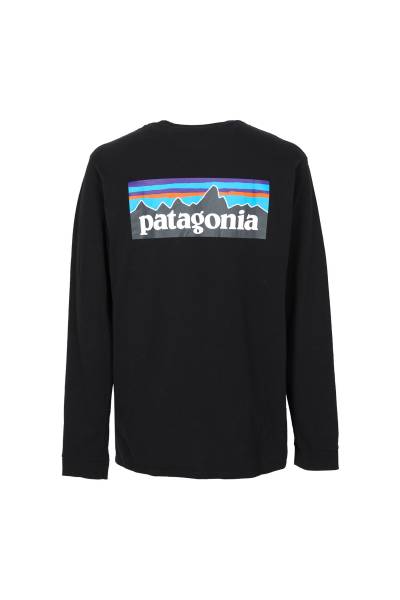 파타고니아(PATAGONIA) P-6 남성 긴팔티셔츠 38518 BLK