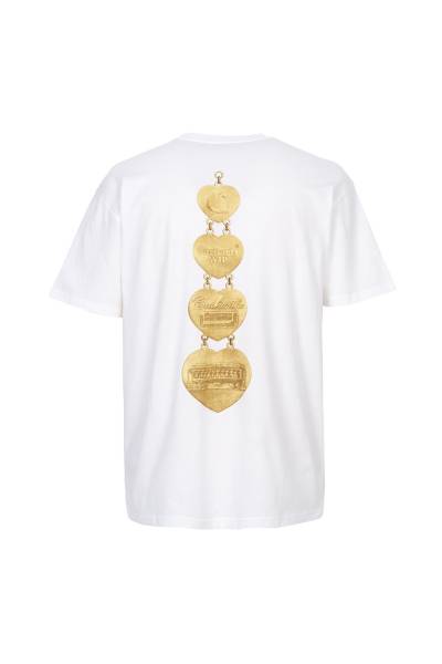 칼하트윕(CARHARTT WIP) 하트 체인 남성 반팔티셔츠 I034663 02XX