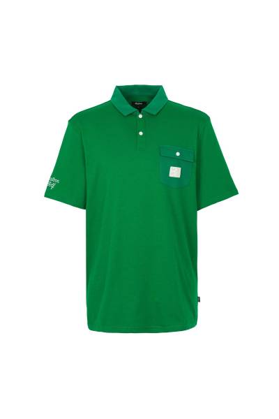 말본골프(MALBON GOLF) 골프웨어 남성 카라 반팔티셔츠 M9166 GRN