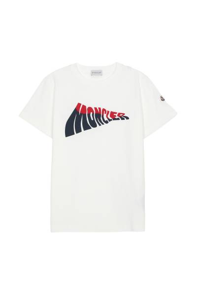 몽클레어키즈(MONCLER KIDS) 반팔티셔츠 8C00031 89AFV 034 6A8A10A