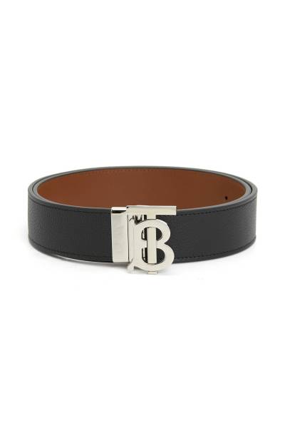 버버리(BURBERRY) TB 플라크 남성 양면 벨트 8043247