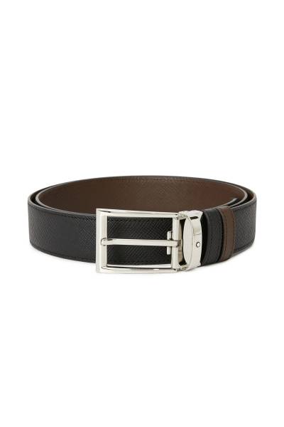 몽블랑(MONTBLANC) 남성 양면 벨트 (프리컷팅) 118436