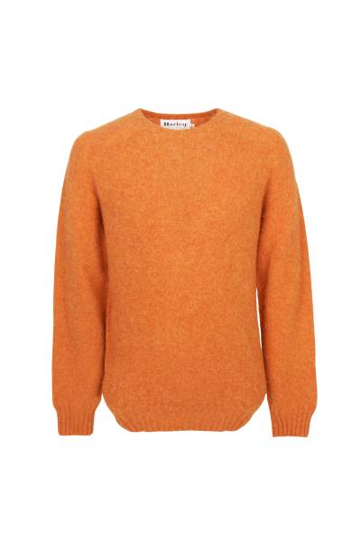 할리 오브 스코틀랜드(HARLEY OF SCOTLAND) 쉐기독 남성 니트 M3834 7 SATSUMA