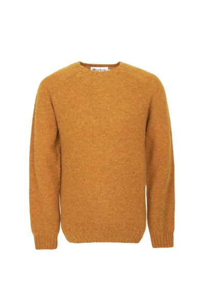 할리 오브 스코틀랜드(HARLEY OF SCOTLAND) 쉐기독 남성 니트 M3834 7 AMBER