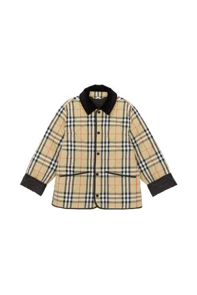 버버리키즈(BURBERRY KIDS) 체크 퀼팅 자켓 (성인착용가능) 8108500