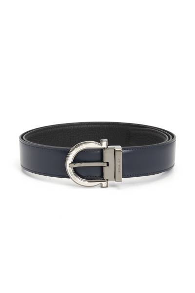 페라가모(FERRAGAMO) 간치니 남성 양면 벨트 (프리컷팅) 670196 0758760