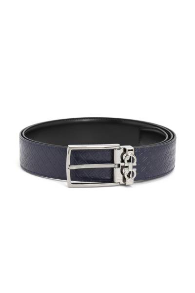 페라가모(FERRAGAMO) 간치니 남성 양면 벨트 (프리컷팅) 67A037 0780488