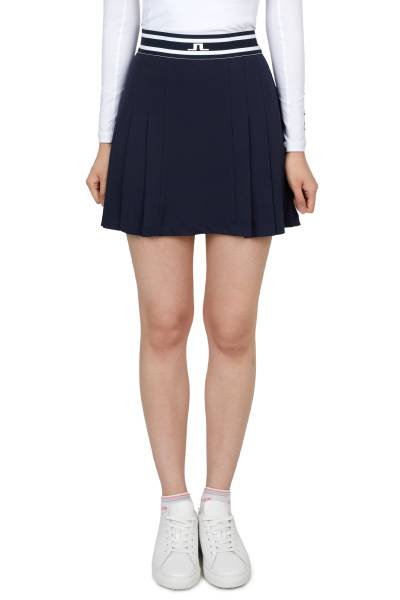 제이린드버그(JLINDEBERG) 골프웨어 여성 플리츠 스커트 GWSD14161 6855