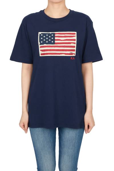 폴로랄프로렌키즈(RALPH LAUREN KIDS) 플래그 반팔티셔츠 (성인착용가능) 323843794001
