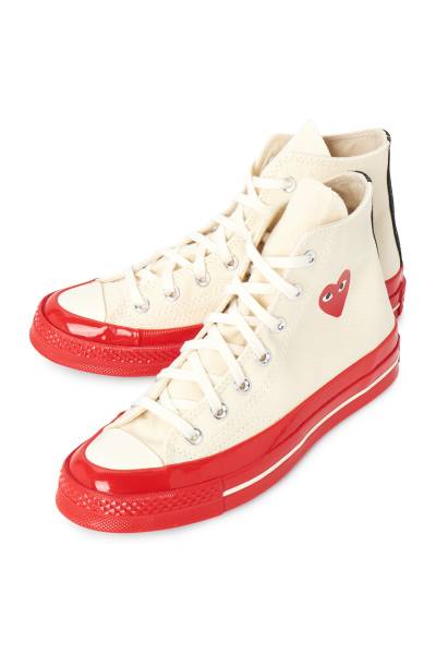 꼼데가르송(COMME DES GARCONS) 레드하트 척테일러 70 하이 스니커즈 (남여공용) AZ K124 001 2