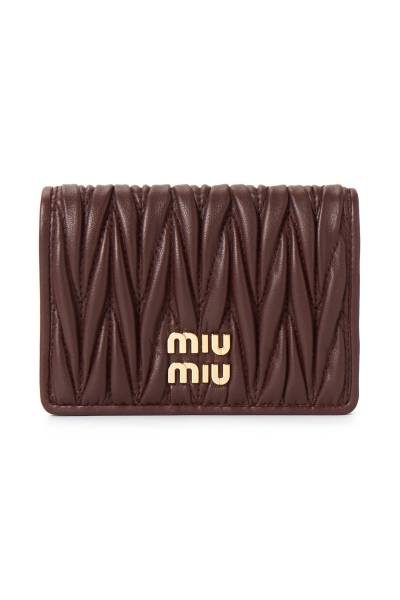 미우미우(MIUMIU) 마테라쎄 여성 카드지갑 5MC103 AFPP F0007