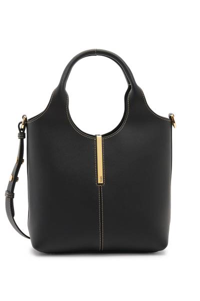토즈(TODS) 미니 여성 쇼퍼백 XBWEBRF0100UBLB999