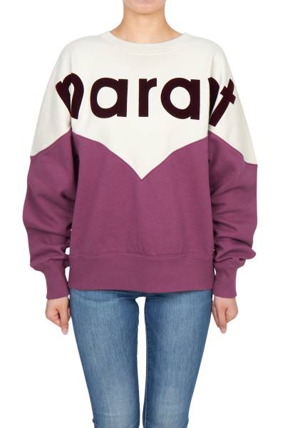 이자벨마랑(ISABEL MARANT) 휴스턴 여성 기모 맨투맨 SW0006FA A1M08E ECRY