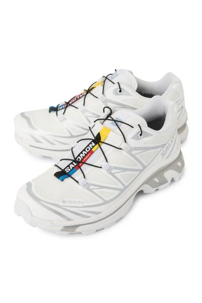 살로몬(SALOMON) XT-6 GTX 화이트 러닝화 (남여공용) L47581100