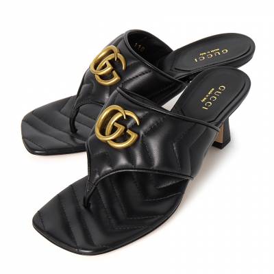 구찌(GUCCI) 스크래치 여성 샌들힐 776995 BKO60 1000 SB_776995 BKO60 1000_038
