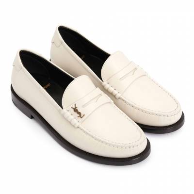 생로랑(SAINT LAURENT PARIS) 스크래치 모노그램 페니 여성 로퍼 670232 18RTT 1906 SD_670232 18RTT 1906_048