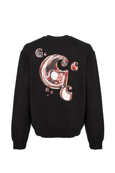 칼하트윕(CARHARTT WIP) 솔라 크롬 남성 기모 맨투맨 I035189 89XX