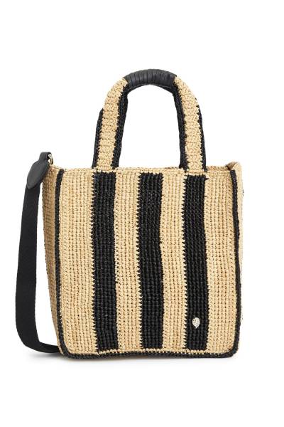 헬렌카민스키(HELEN KAMINSKI) 나미 라피아 여성 토트백 BAG51902 NATURAL CHARCOAL