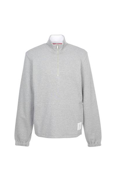 톰브라운(THOM BROWNE) 남성 반집업 맨투맨 MJT503A 03037 055
