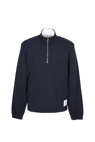 톰브라운(THOM BROWNE) 남성 반집업 맨투맨 MJT503A 03037 415