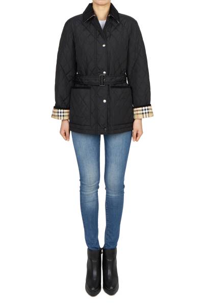 버버리(BURBERRY) 칠턴 여성 퀼팅 자켓 8110378