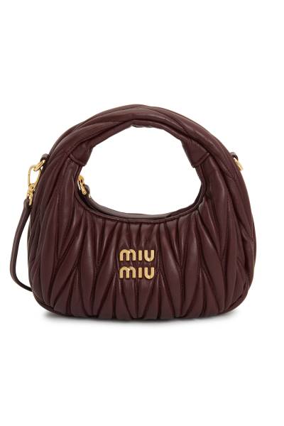미우미우(MIUMIU) 완더 마테라쎄 여성 호보백 5BP078 AN88 F0007 OOO