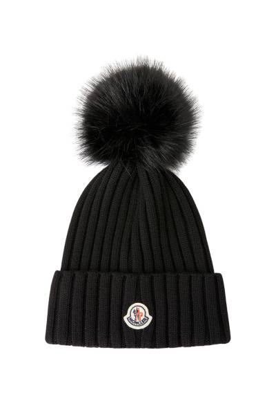 몽클레어(MONCLER) 여성 폼폼 비니 3B00064 M1131 999 K2093