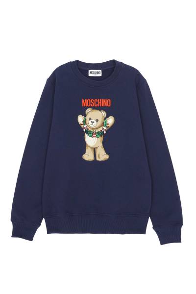 모스키노키즈(MOSCHINO KIDS) 기모 맨투맨 (성인착용가능) HQF08V LCA14 40016