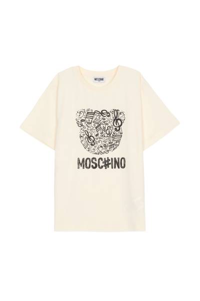 모스키노키즈(MOSCHINO KIDS) 반팔티셔츠 (성인착용가능) HQM05G LAA10 10123