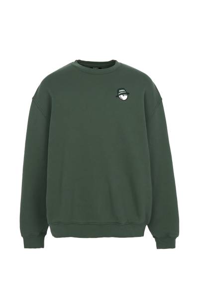말본골프(MALBON GOLF) 골프웨어 남성 기모 맨투맨 M9417 FST