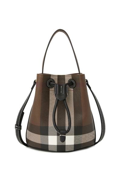 버버리(BURBERRY) 미니 체크 여성 버킷백 8112238