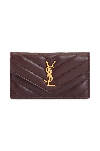 생로랑(SAINT LAURENT PARIS) 카산드라 프래그먼트 여성 카드지갑 612808 AAA44 6195