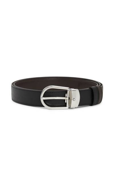 몽블랑(MONTBLANC) 남성 양면 벨트 (프리컷팅) 113834