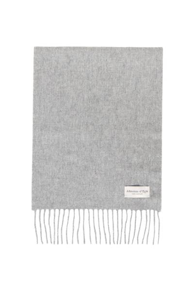 존스톤스 오브 엘긴(JOHNSTONS OF ELGIN) 캐시미어 목도리 (남여공용) HA0200 LIGHT GREY