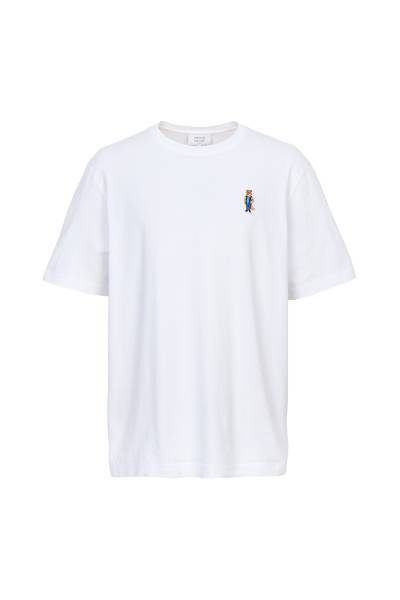 메종키츠네(MAISON KITSUNE) 드레스드 폭스 남성 반팔티셔츠 PM00121KJ7025 P100