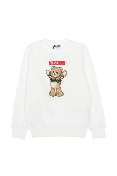 모스키노키즈(MOSCHINO KIDS) 기모 맨투맨 (성인착용가능) HQF08V LCA14 10063