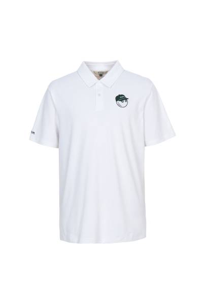 말본골프(MALBON GOLF) 골프웨어 남성 반팔티셔츠 M9403 WHT