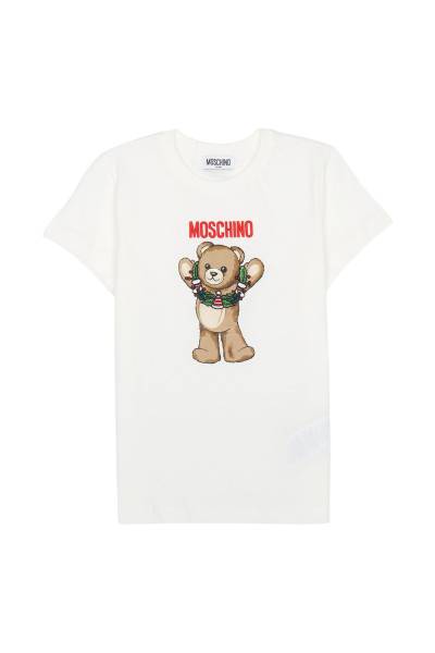 모스키노키즈(MOSCHINO KIDS) 반팔 티셔츠 (성인착용가능) HUM05H LAA01 10063