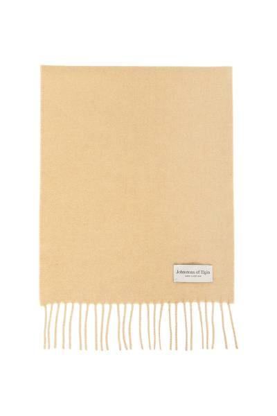 존스톤스 오브 엘긴(JOHNSTONS OF ELGIN) 캐시미어 목도리 (남여공용) HB4315 CAMEL