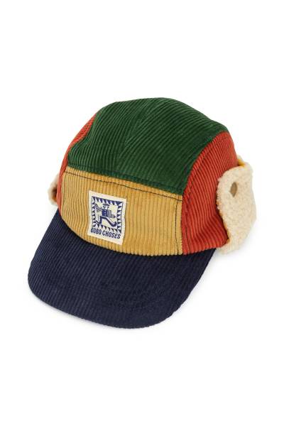 보보쇼즈(BOBO CHOSES) 코듀로이 키즈 캡모자 B225AI033
