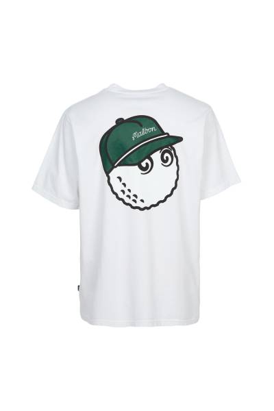 말본골프(MALBON GOLF) 골프웨어 남성 반팔티셔츠 M9399 WHT